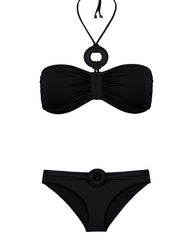Touch Of Artisanal Bandeau Top & Hipster Bottom
