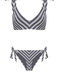 Beyond The Lines Crop Top & Brazilian Bottom