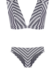 Beyond The Lines Deep V Top & Slip Bottom