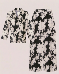 Albeon Long Sleeve Shirt & Trousers Set