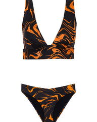 Amber Deep V Top & V Bottom