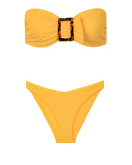 Rio Bandeau Top & Slip Bottom