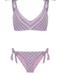 Beyond The Lines Crop Top & Brazilian Bottom