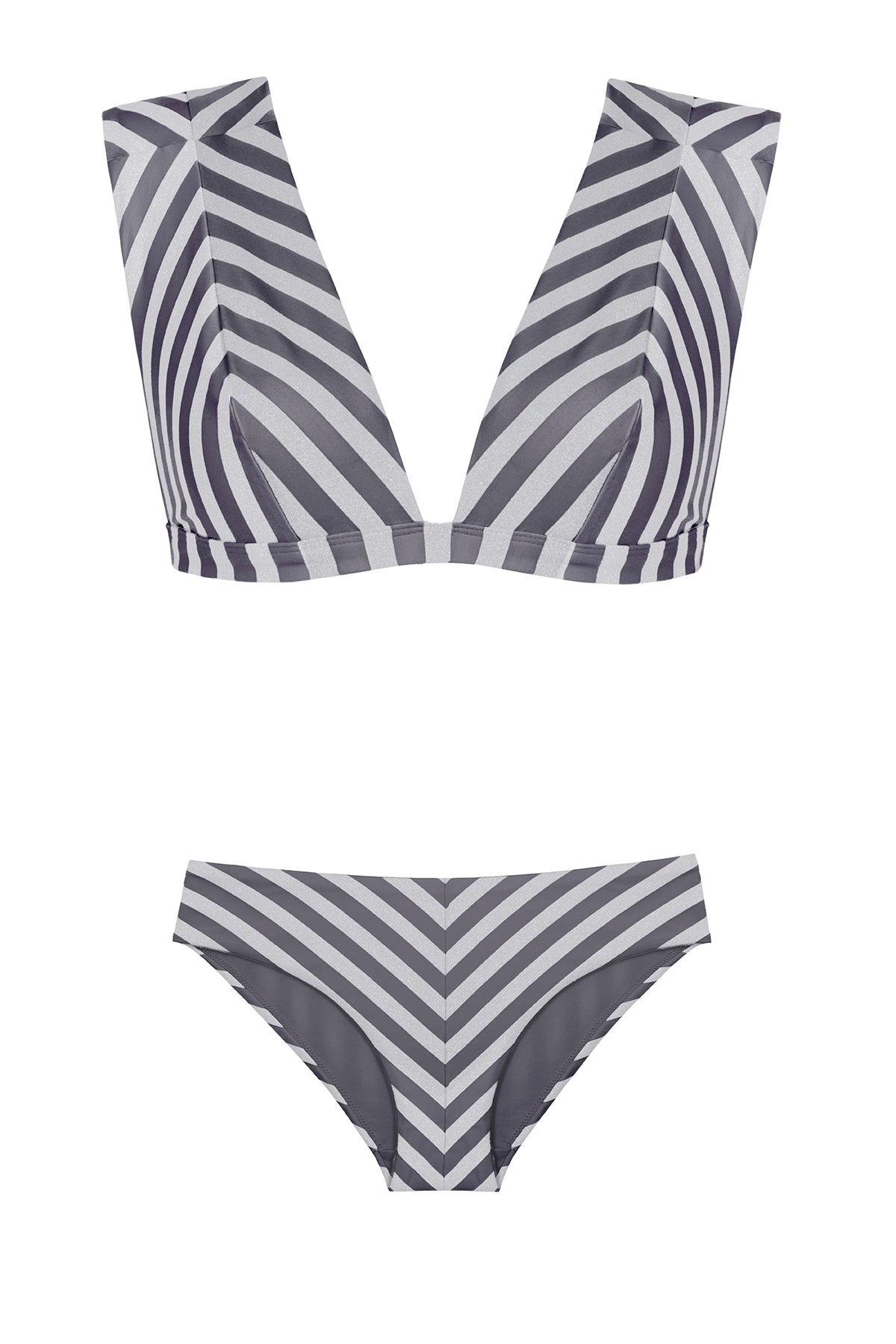 Beyond The Lines Deep V Top & Slip Bottom