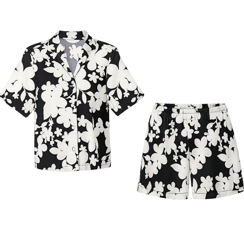 Albeon Short Sleeve Shirt & Short Set