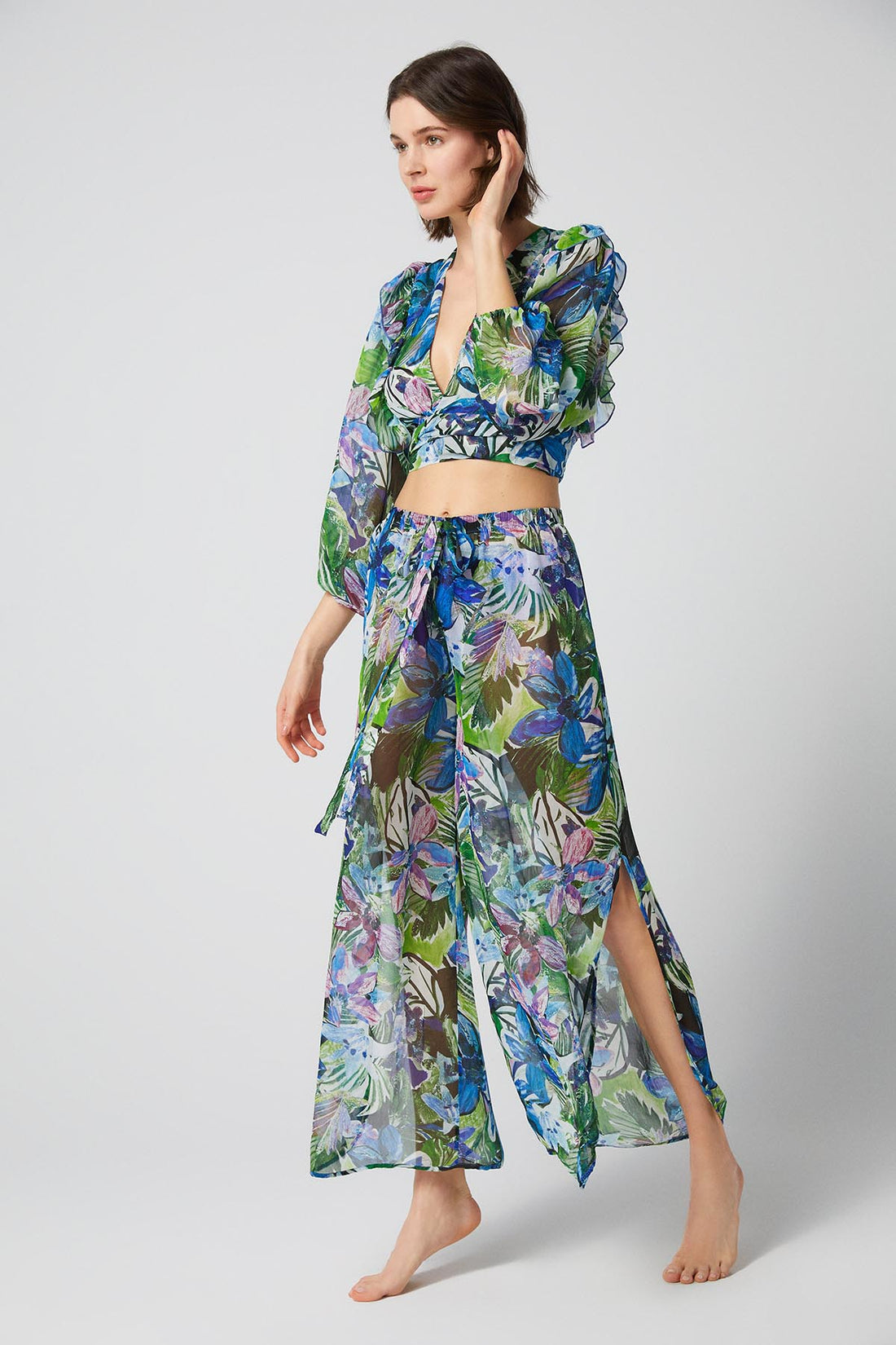 Flowers Anemon Tee Top