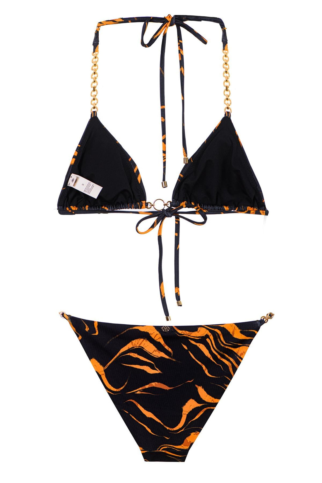 Amber Triangle Top & Bikini Bottom