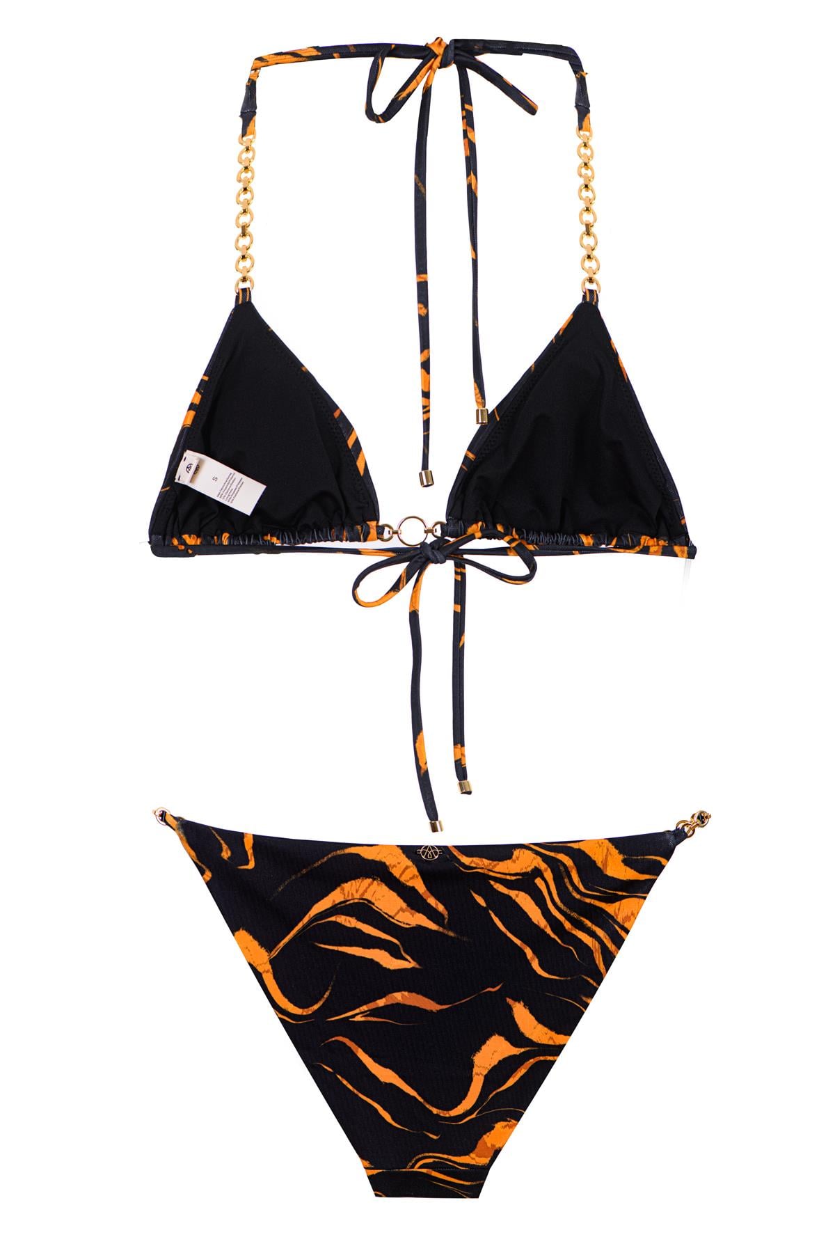 Amber Triangle Top & Bikini Bottom