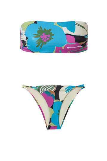 Cape Town Strapless Top / Side Bottom
