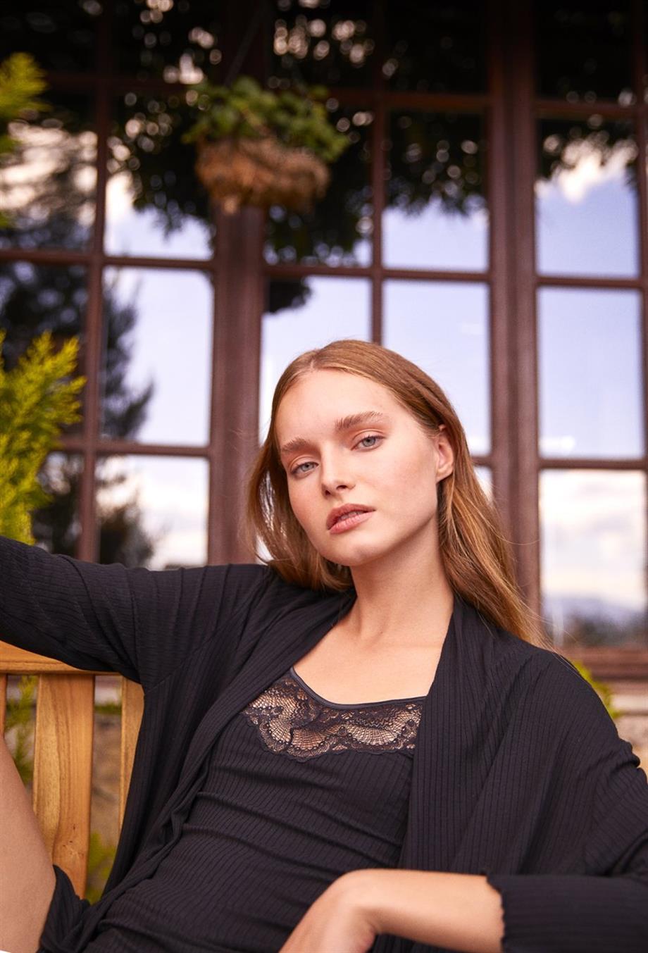 Dahlia Black Camisole 2