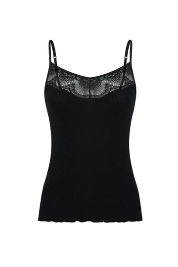 Dahlia Black Camisole 2