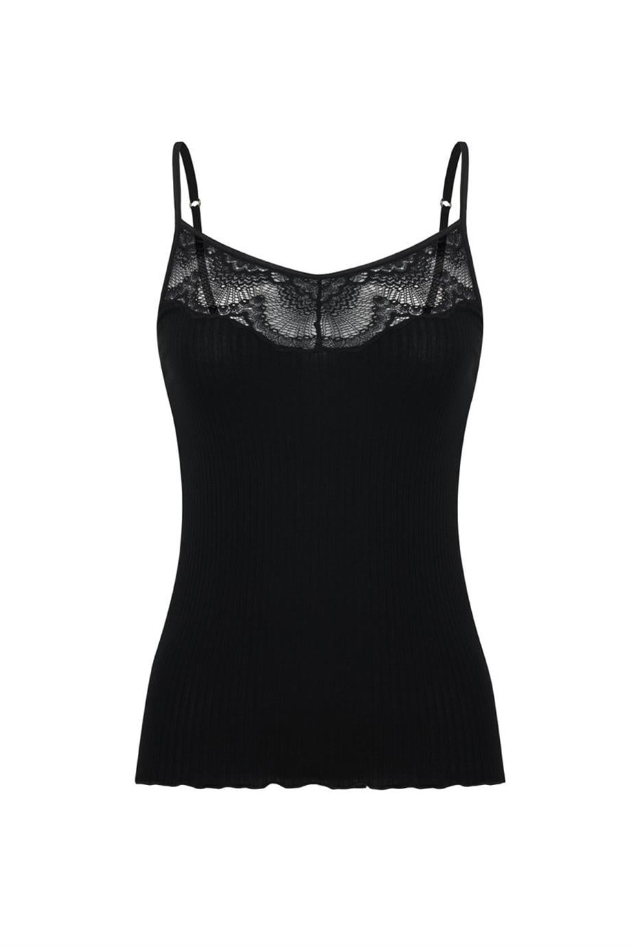 Dahlia Black Camisole 2