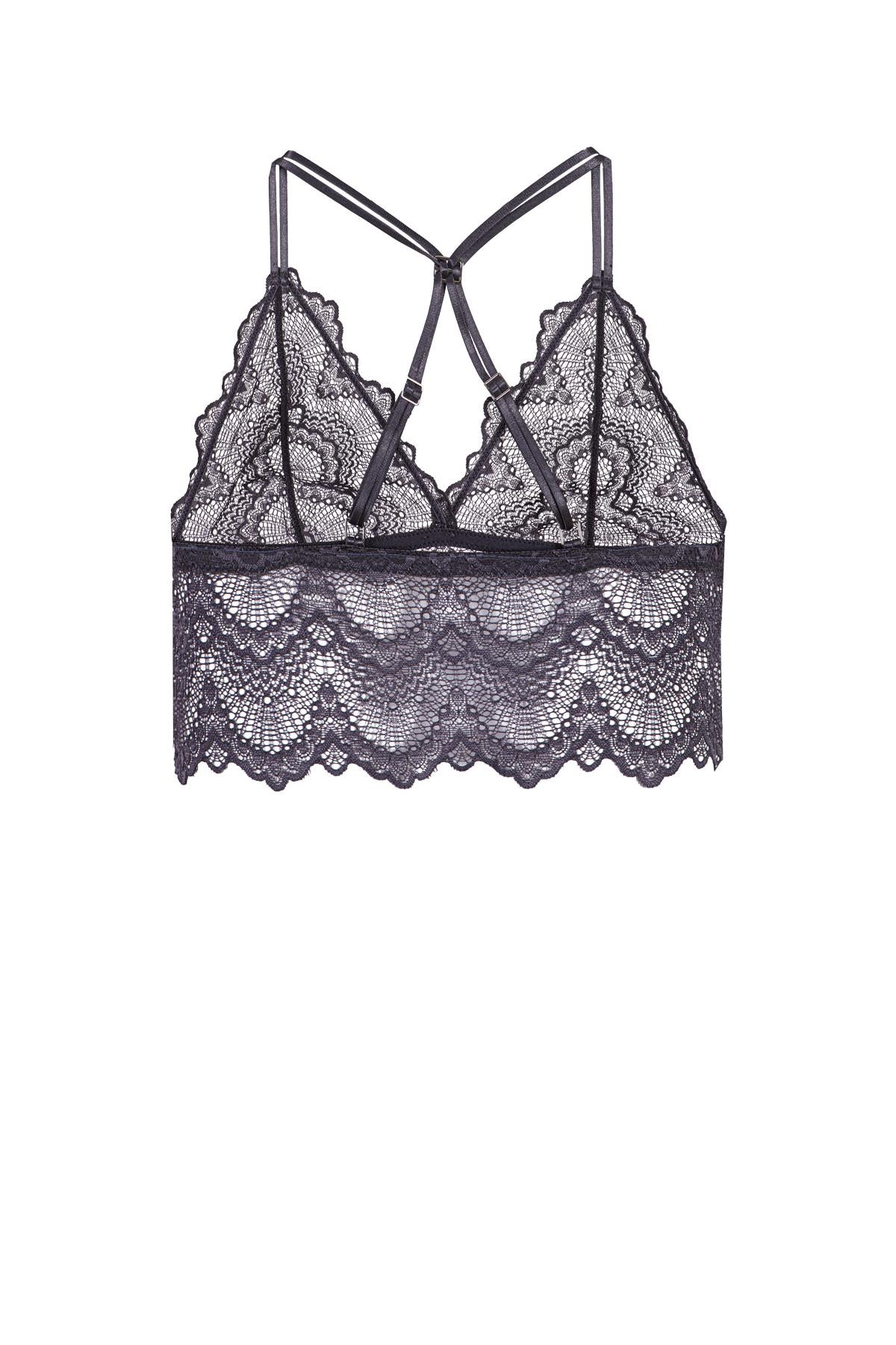 Flame Anthracite Bralette