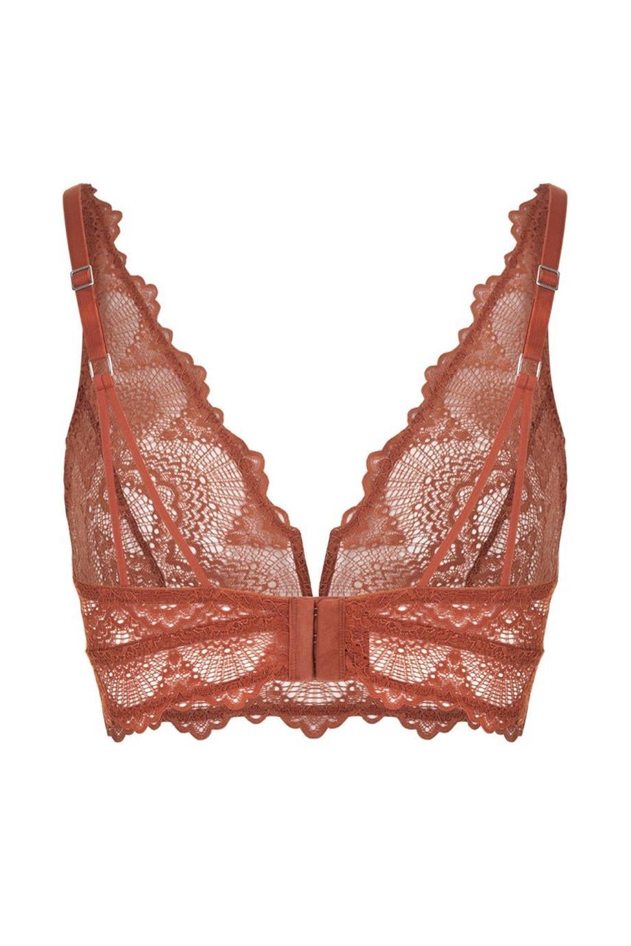Flame V Detail Bralette