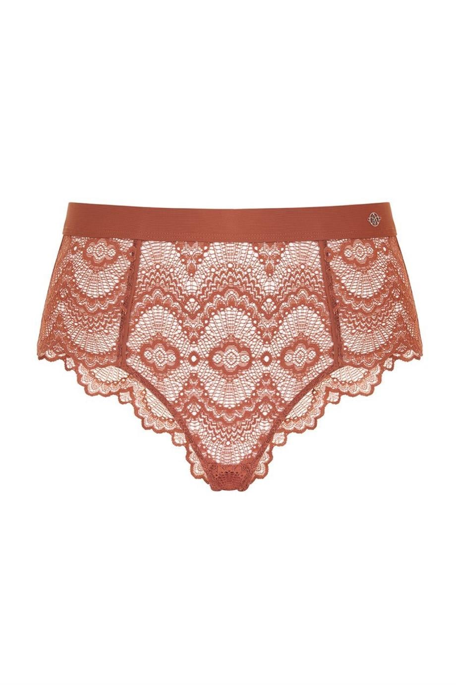 Flame High Waist Brief