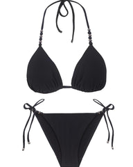 Hematite Triangle Top & Bikini Bottom