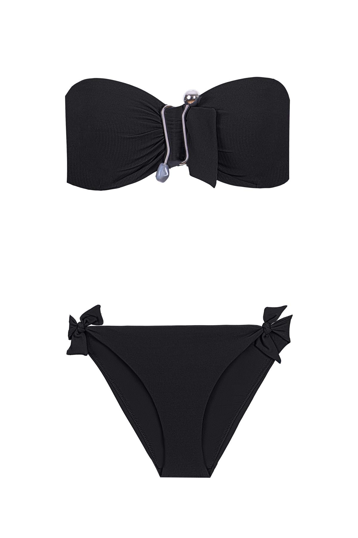 Hematite Bandeau Top & Side Bottom