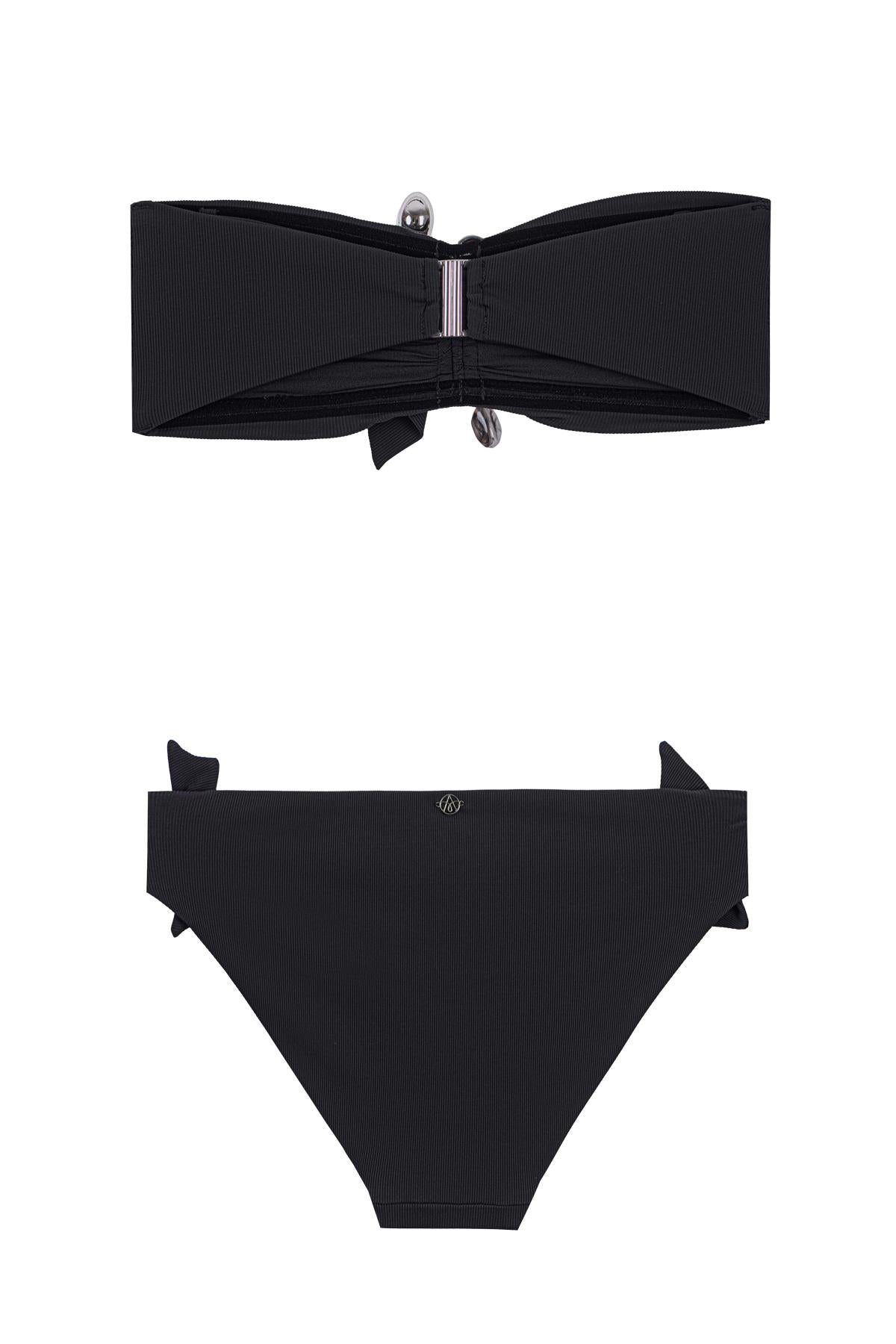 Hematite Bandeau Top & Side Bottom