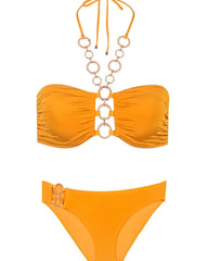 Opal Bandeau Top & Side Bottom