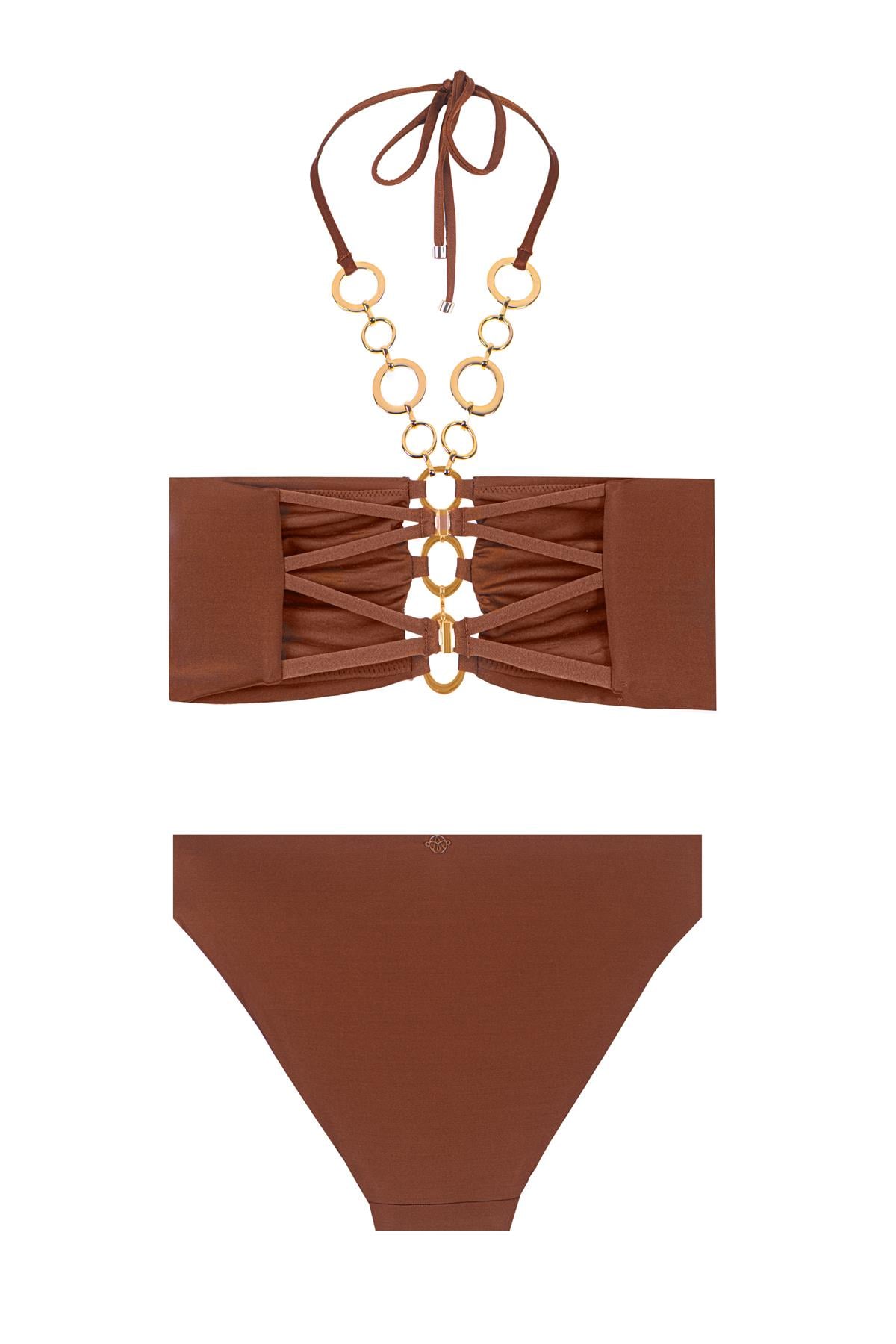 Opal Bandeau Top & Side Bottom