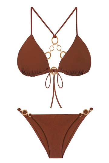 Opal Triangle Top & Bikini Bottom