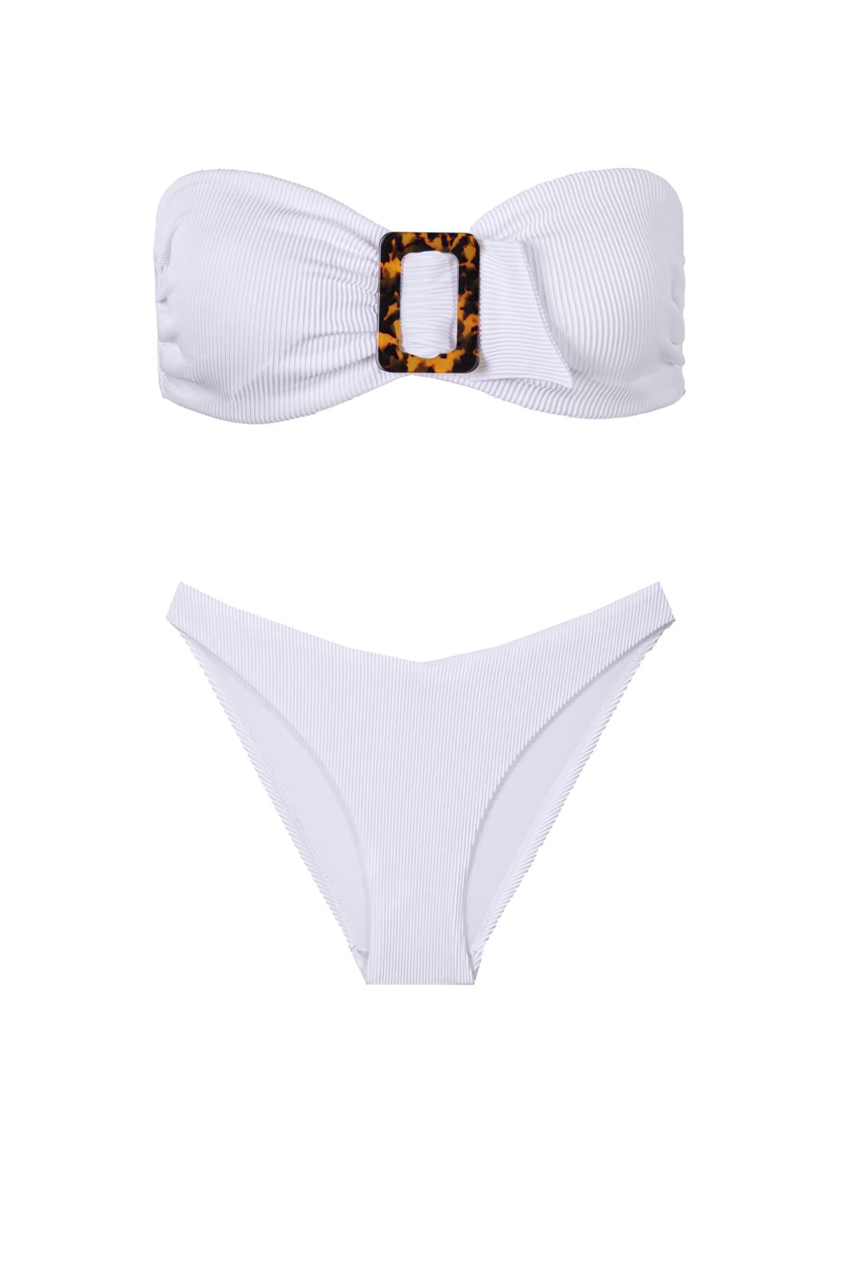 Rio Bandeau Top & Slip Bottom
