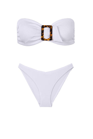 Rio Bandeau Top & Slip Bottom