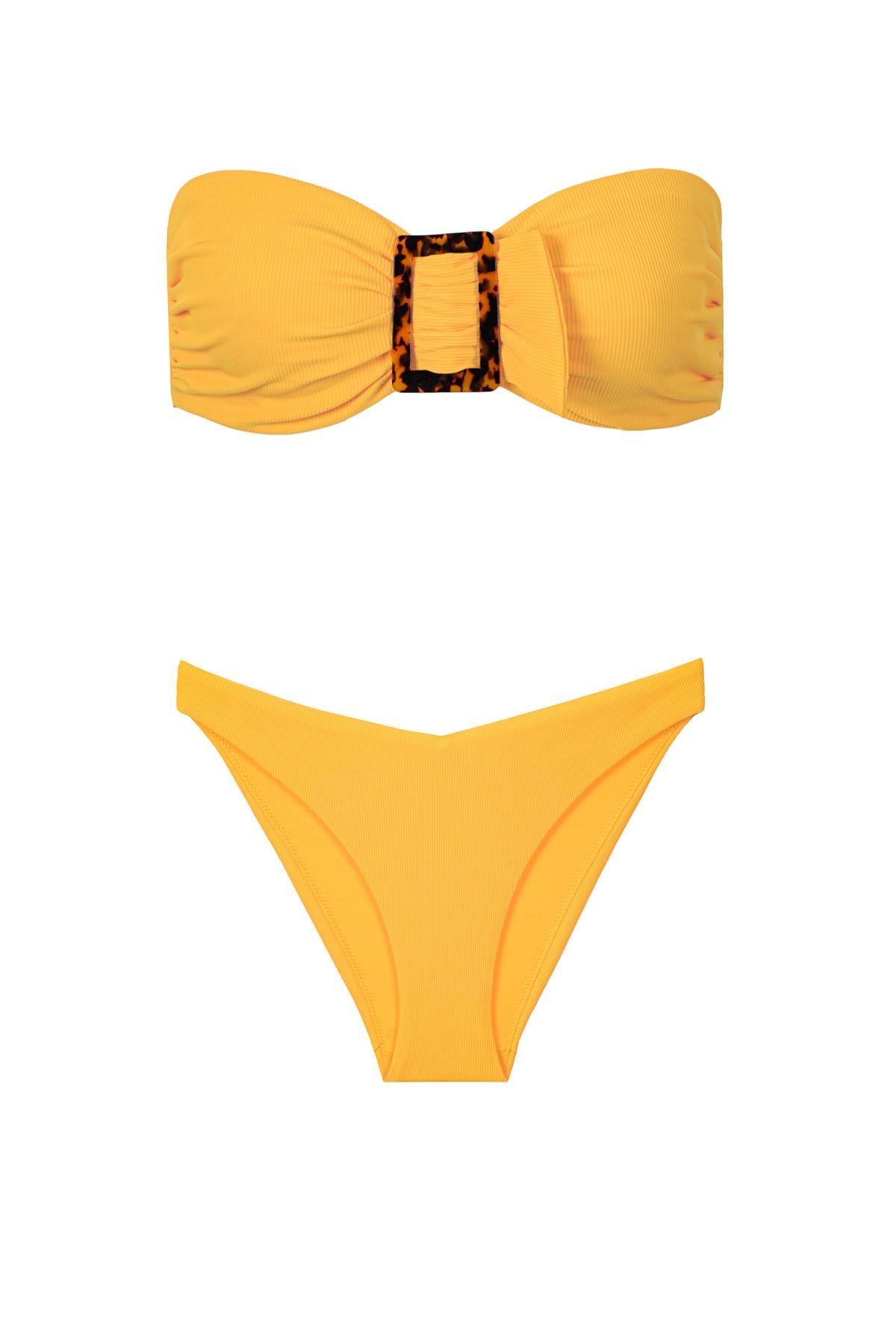 Rio Bandeau Top & Slip Bottom