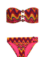 Topaz Bandeau Top / Side Bottom