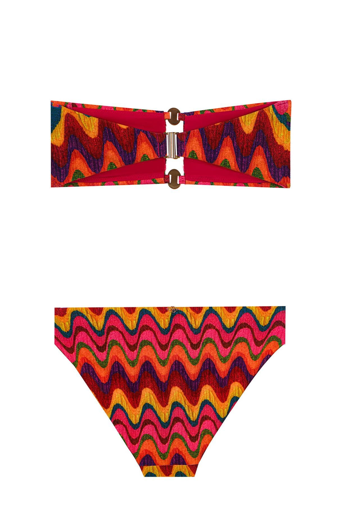 Topaz Bandeau Top / Side Bottom