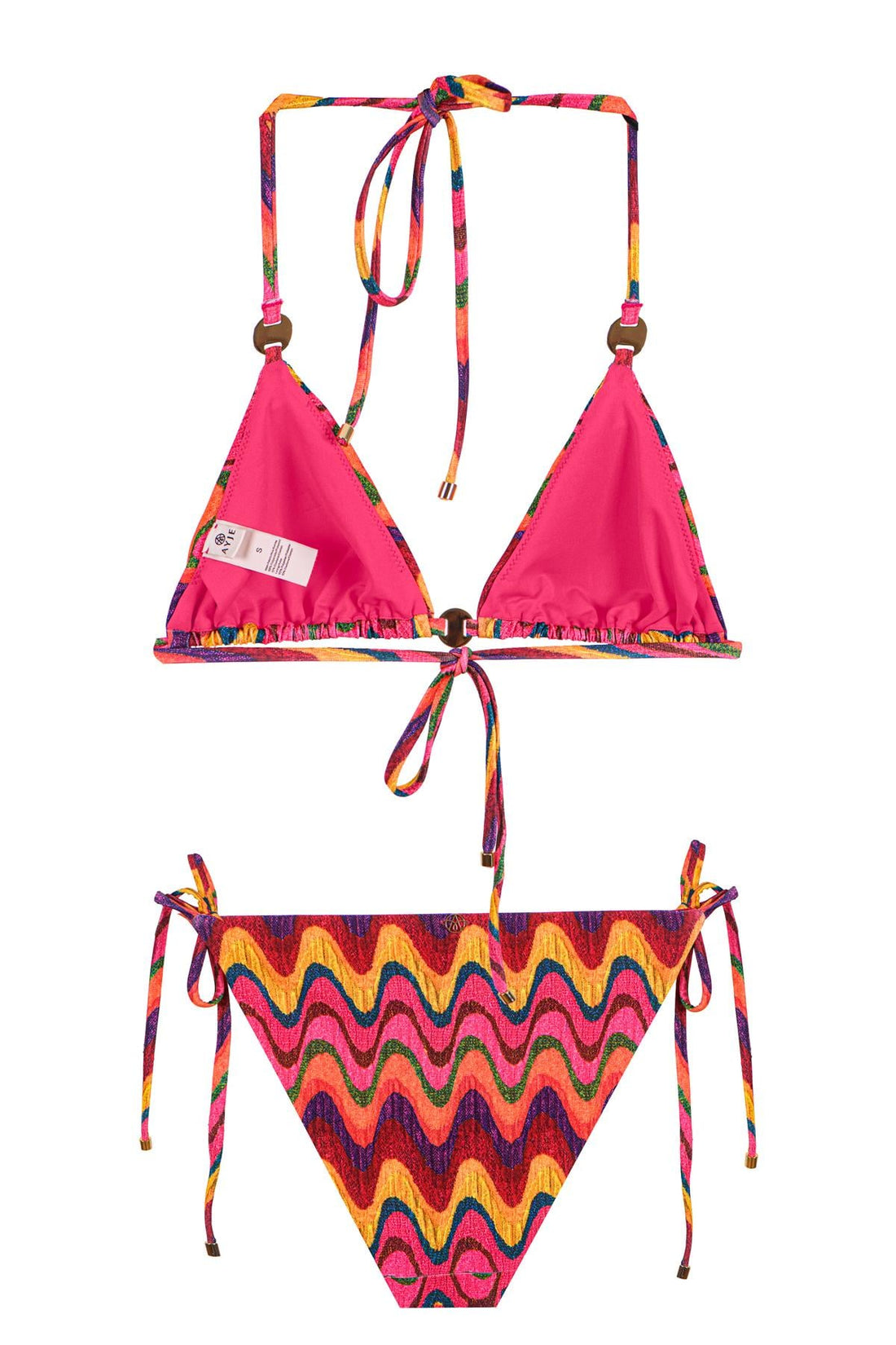 Topaz Triangle Top & Bikini Bottom