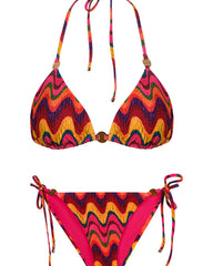 Topaz Triangle Top & Bikini Bottom