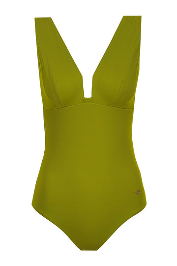 Tourmaline Deep V Swimsuit