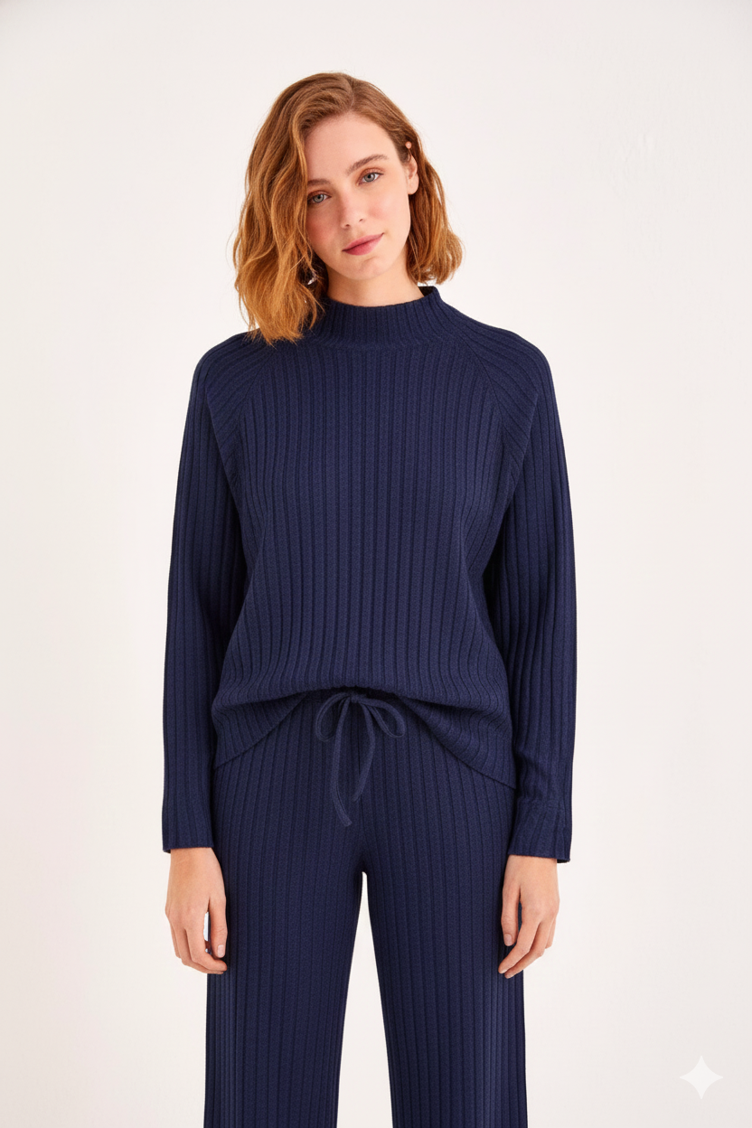 Winter Loungewear Navy Blue