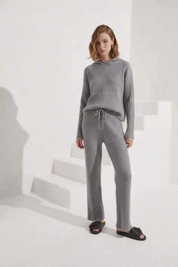 Winter Loungewear Hoodie Grey