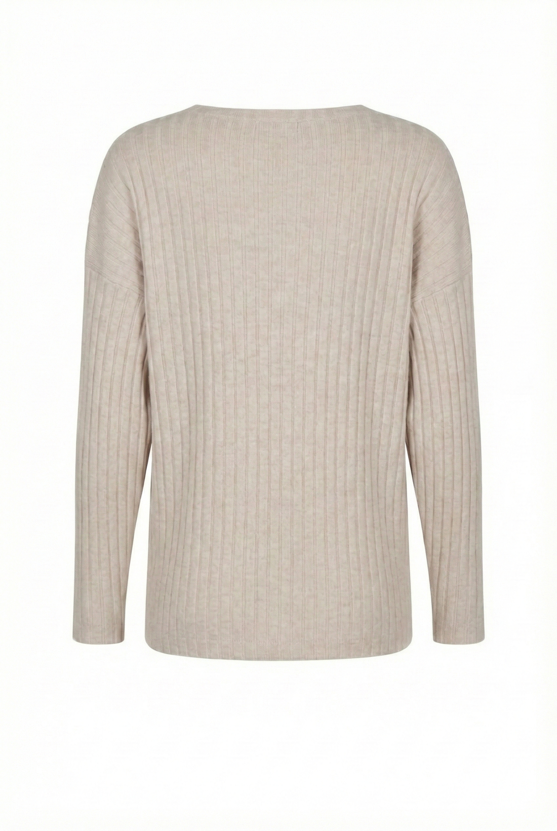 Winter Loungewear Long Sleeve T-Shirt Beige