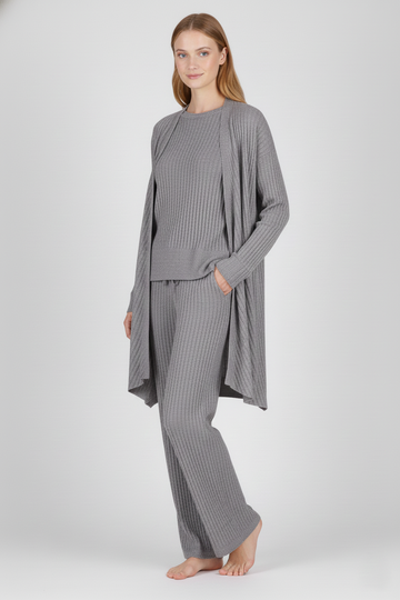 Winter Loungewear Hoodie Grey