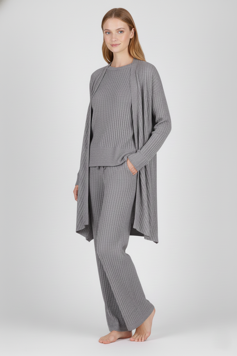 Winter Loungewear Hoodie Grey